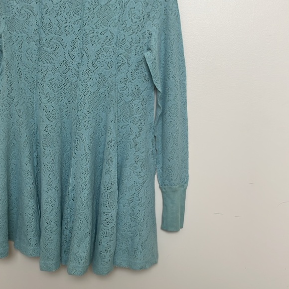 Free People Coffee in the Morning Tunic Dress Size S - Picture 7 of 12